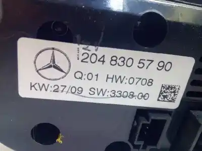 Автозапчасти б/у климат-контроль за mercedes-benz clase c (w204) berlina c 180 kompressor blueefficiency (204.044) ссылки oem iam 2048305790 a2048305790 