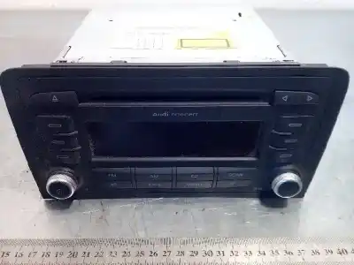 Second-hand car spare part audio system / radio cd for audi a3 sportback (8p) 1.8 16v tfsi oem iam references 8p0035186s