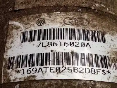 Second-hand car spare part right rear shock absorber for audi q7 (4l) 3.0 tdi oem iam references 7l8616020a  