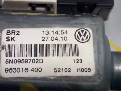 Pezzo di ricambio per auto di seconda mano alzacristalli anteriore sinistro per volkswagen tiguan (5n1) 2.0 tdi riferimenti oem iam 5n0837461  