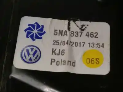 Автозапчастина б/у регулятор переднього правого скла для volkswagen tiguan (5n2) 2.0 tdi посилання на oem iam 5na837462 5q0959801c 