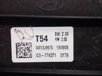 Автозапчасти б/у приборная доска за hyundai kona 1.0 tgdi cat ссылки oem iam 94013j9670  