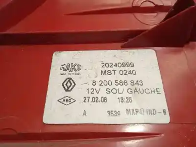 İkinci el araba yedek parçası sol kuyruk lambasi için renault clio grandtour 1.2 16v oem iam referansları 8200586843  