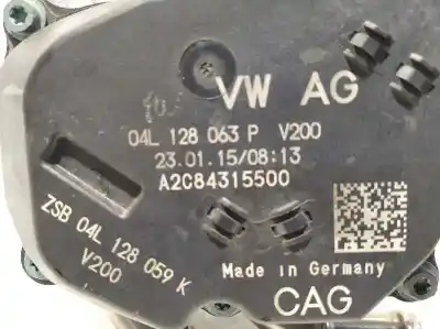 Peça sobressalente para automóvel em segunda mão borboleta de admissão por volkswagen golf vii lim. (5g1) business bluemotion tech. referências oem iam 04l128063p a2c84315500 04l128059k