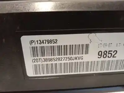 Second-hand car spare part electronic module for opel corsa e s-d / cadra12 / bx2e6ah7j5 oem iam references 13479852  