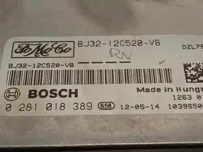 İkinci el araba yedek parçası ecu motor kontrol cihazi için land rover evoque pure oem iam referansları bj3212c520vb 0281018389 