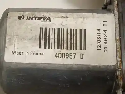 Pezzo di ricambio per auto di seconda mano alzacristalli anteriore sinistro per renault twingo emotion riferimenti oem iam 400957d 8200384743 