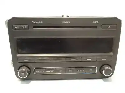 Автозапчасти б/у аудиосистема / радио cd за skoda roomster (5j7) family ссылки oem iam 5j0035161c  