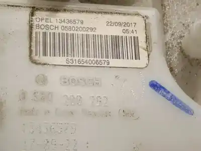Автозапчастина б/у паливний насос для opel corsa d (s07) 1.4 (l08 l68) посилання на oem iam 13436579 0580200292 