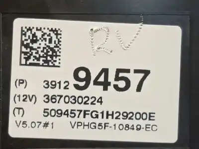 Second-hand car spare part dashboard for opel corsa d (s07) 1.4 (l08 l68) oem iam references 39129457 367030224 