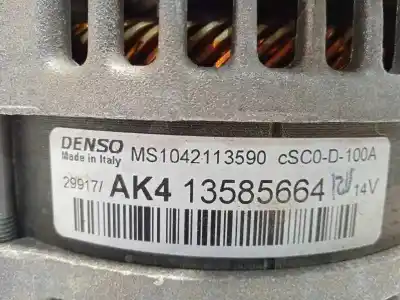 Pièce détachée automobile d'occasion alternateur pour opel corsa d (s07) 1.4 (l08 l68) références oem iam 13585664 ms1042113590 