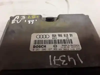 Автозапчасти б/у блок управления двигателем за audi a3 (8l1) 1.8 ссылки oem iam 06a906018bm / 0261206127 / 26sa5421  
