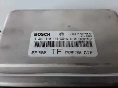 Автозапчасти б/у блок управления двигателем за honda civic 5 puertas (eu7/8) 4ee2 ссылки oem iam 0281010419 / 8973155086  