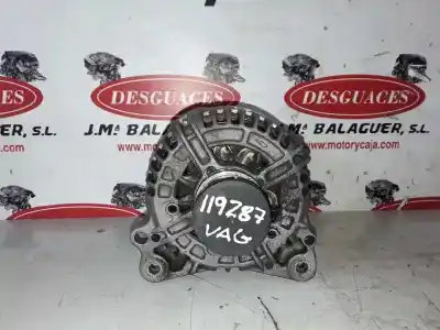 Second-hand car spare part alternator for audi a4 b8 (8k2) 2.0 tdi oem iam references 0124525114 / 03g903016e / 140a