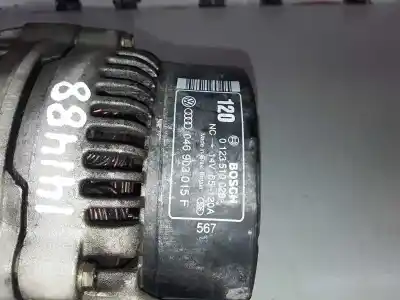 Second-hand car spare part alternator for audi a6 avant (c4) 2.5 tdi cat (ael) oem iam references 0123510028 / 046903015f / 120a  