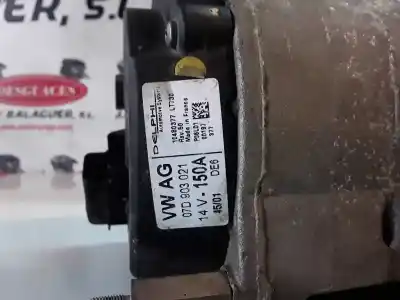 Pezzo di ricambio per auto di seconda mano alternatore per volkswagen passat w8 berlina/variant (3b3/3b6) (2001) bdn riferimenti oem iam 07d903021 / 150a  