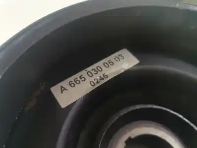 Автозапчастина б/у шків колінчастого вала для ssangyong rexton d27dt посилання на oem iam a6650300503  