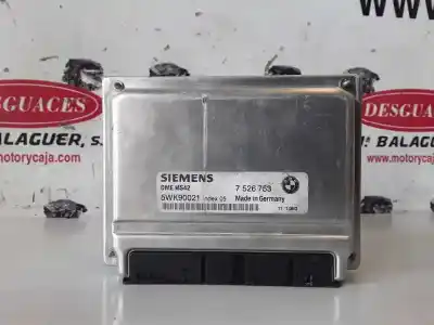 İkinci el araba yedek parçası ecu motor kontrol cihazi için bmw serie 3 berlina (e46) 320i oem iam referansları 5wk90021 / 7526753 / ms42  