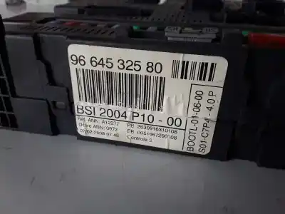 Автозапчасти б/у блок реле/предохранителей за citroen c2 (jm_) 1.4 hdi ссылки oem iam 9664532580 / bsi2004p1000  