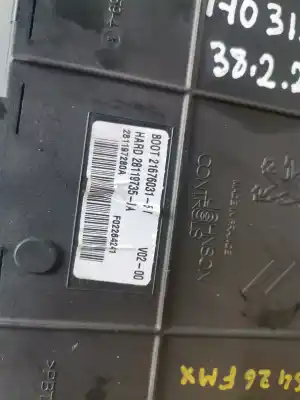 Pezzo di ricambio per auto di seconda mano scatola relè/fusibili per citroen c4 picasso i monospace (ud_) 1.6 hdi riferimenti oem iam 216760315b  