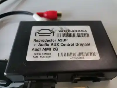 Автозапчасти б/у электронный модуль за audi a8 (4e) bvn ссылки oem iam wkk43394  