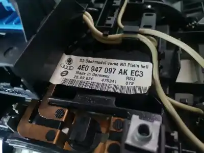Автозапчасти б/у внутренний свет за audi a8 (4e) bvn ссылки oem iam 4e0947097ak  