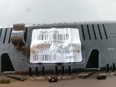Pièce détachée automobile d'occasion écran multifonctions pour peugeot 207 8hr références oem iam 9676655380  