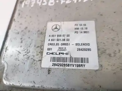 Pièce détachée automobile d'occasion calculateur moteur ecu pour mercedes-benz sprinter ii james cook (906) 651.955 références oem iam a6519000700  