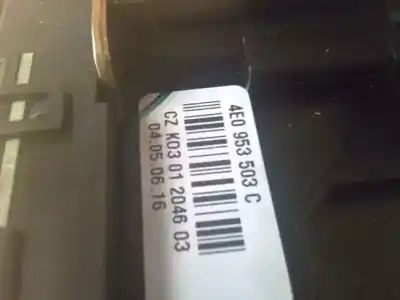 Автозапчастина б/у управління світлом для audi q7 (4l) 4l/xbunq1 посилання на oem iam 4f0953549a/ 4f09105490230/ 4e0953503c  