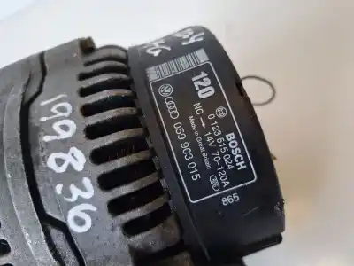 Peça sobressalente para automóvel em segunda mão alternador por audi a6 avant (4b5) afb referências oem iam 0123515024  