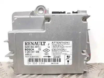Peça sobressalente para automóvel em segunda mão centralina de airbag por renault modus confort dynamique referências oem iam 0285001509