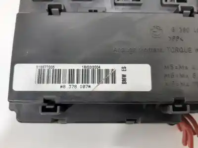 Second-hand car spare part fuse box unit for bmw x5 (e53) 3.0i oem iam references 8378107  518877006