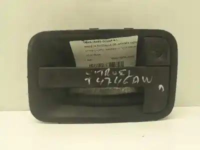 Peça sobressalente para automóvel em segunda mão puxador exterior frente direito por citroen jumpy 1.9 turbodiesel (dhx. d8b / xud9te) referências oem iam 