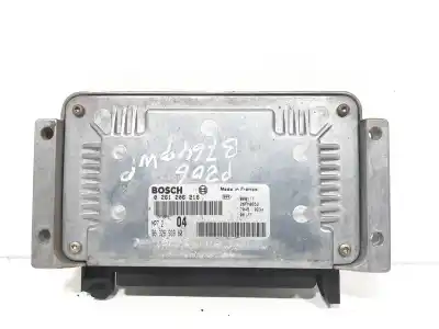 Piesă de schimb auto la mâna a doua UNITATE DE CONTROL MOTOR ECU pentru PEUGEOT 206 BERLINA  Referințe OEM IAM 0261206216  9632693980