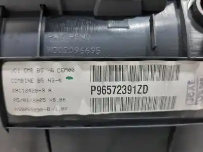 Peça sobressalente para automóvel em segunda mão quadrante por citroen c4 berlina vtr plus referências oem iam 96572391zd  