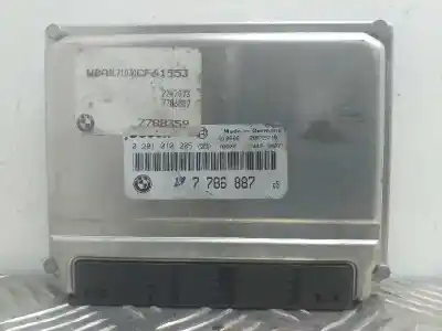 Second-hand car spare part ECU ENGINE CONTROL for BMW SERIE 3 BERLINA (E46)  OEM IAM references 0281010205  7786887