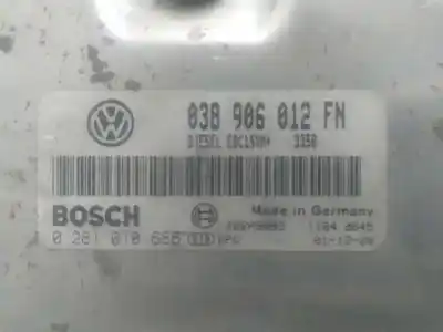 Second-hand car spare part ecu engine control for seat leon (1m1) signo oem iam references 0281010686  038906012fn
