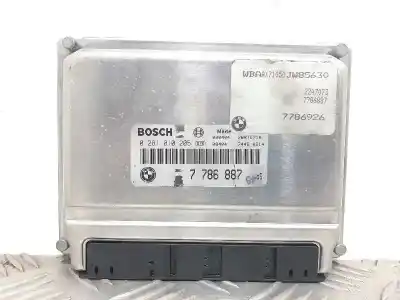 İkinci el araba yedek parçası ECU MOTOR KONTROL CIHAZI için BMW SERIE 3 TOURING (E46)  OEM IAM referansları 0281010205  7786887