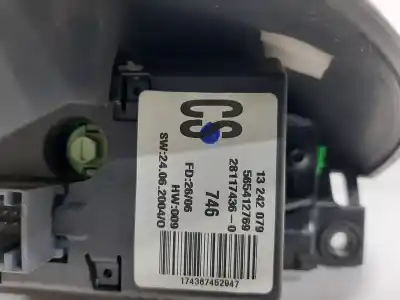 Second-hand car spare part multifunction display for opel combo familiar oem iam references 13242079  