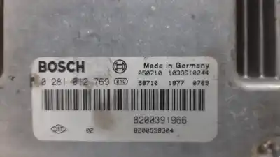 Автозапчастина б/у ебу контролер двигуна для renault scenic ii confort dynamique посилання на oem iam 0281012769  8200391966