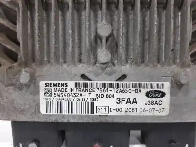 Second-hand car spare part ecu engine control for ford fusion (cbk) ambiente oem iam references 5ws40432at  