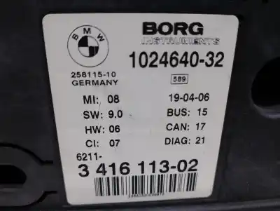 Peça sobressalente para automóvel em segunda mão quadrante por bmw x3 (e83) 2.0d referências oem iam 341611302  102464032