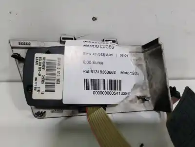 Second-hand car spare part headlights switch for bmw x3 (e83) 2.0d oem iam references 3415103  531096851