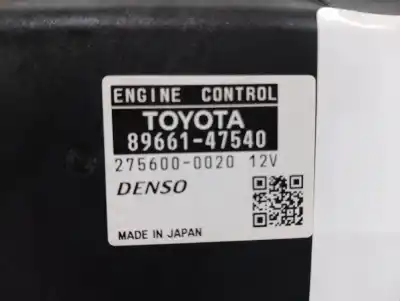Second-hand car spare part ecu engine control for toyota prius (nhw30) plug-in hybrid advance oem iam references  2756000020 