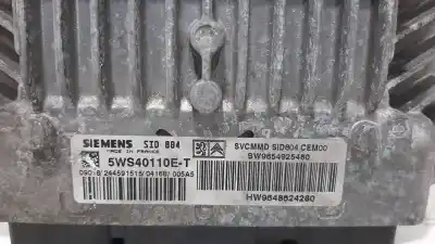 Second-hand car spare part ecu engine control for citroen c2 sx oem iam references 5ws40110et  