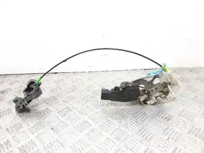 Peça sobressalente para automóvel em segunda mão fechadura da porta traseira direita por peugeot 107 básico referências oem iam 