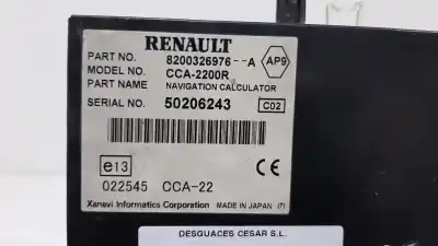 Piesă de schimb auto la mâna a doua sistem de navigare gps pentru renault megane ii berlina 5p emotion referințe oem iam 8200326976a  