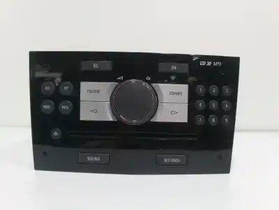 Recambio de automóvil de segunda mano de sistema audio / radio cd para opel zafira b cosmo referencias oem iam 497316088