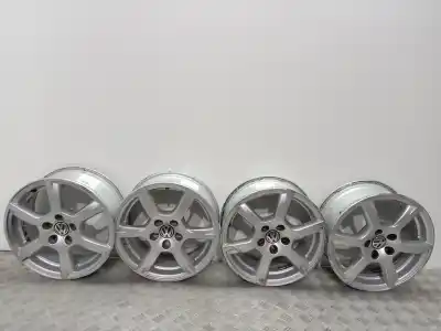 Gebrauchtes Autoersatzteil räder satz autoreifen zum volkswagen polo (6r1) advance oem-iam-referenzen 6r0601025c  6j x 15 h2 et 40