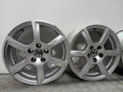 Gebrauchtes Autoersatzteil räder satz autoreifen zum volkswagen polo (6r1) advance oem-iam-referenzen 6r0601025c  6j x 15 h2 et 40